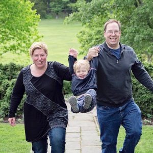 David Barth and Lisa Kays: Troupemates, spouses, and co-parents