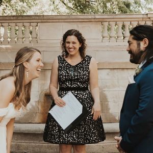 Entrepreneur Beth Z. Rosen brings improv skills to officiating weddings