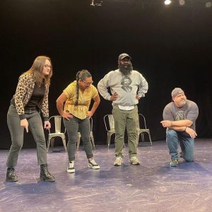 All-veteran improv team Smoking and Joking competed, advanced in FIST 2023