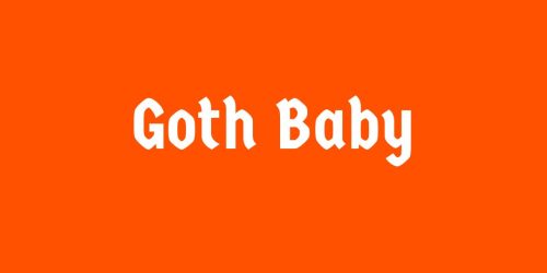 Goth Baby